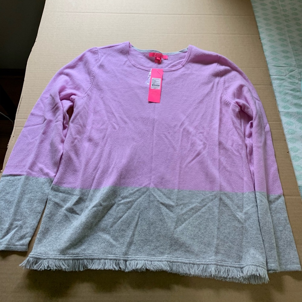 NWT Lilly Pulitzer Rica Cashmere Sweater